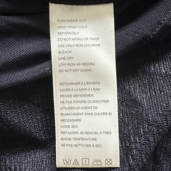 NWT Free People All Yours Black Mini Dress L - Picture 9 of 10